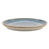 GET PA1604711724 Corona Artisan Blue Porcelain 7in dia. Coupe Plate - 2dz 