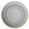 GET PA1607712324 Corona Artisan Grey Porcelain 9in dia. Coupe Plate - 2dz 