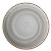 GET PA1607712812 Corona Artisan Grey Porcelain 11in dia. Coupe Plate - 1dz 