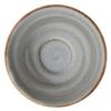 GET PA1607900124 Corona Artisan Grey Porcelain 5in dia. Coffee Saucer - 2dz 