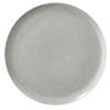 GET PA1944712812 Corona Cosmos Moon Grey Porcelain 11in dia. Coupe Plate-1dz 