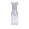 Yanco China PC-046 SAN Plastic Clear 46oz Wine Decanter with Lid - 1dz 