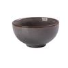 Yanco China PK-704 Peocock Grey Porcelain 10oz 4.5in dia. Rice Bowl - 3dz 
