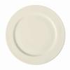 GET PP1100702224 Corona Americana Off White Porcelain 9in dia. Plate - 2dz 
