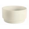 GET PP1100705124 Corona Americana Off White Porcelain 10.7oz Soup Cup-2dz 