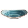 GET PP1604723812 Corona Artisan Blue Porcelain 34.3oz Rolled Edge Bowl 