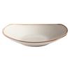 GET PP1605723224 Corona Artisan Beige Porcelain 10.3oz Rolled Edge Bowl 