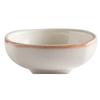 GET PP1605725124 Corona Artisan Beige Porcelain 3.8oz Rolled Edge Bowl 