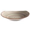 GET PP1607723812 Corona Artisan Grey Porcelain 34.3oz Rolled Edge Bowl 