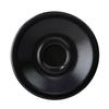 GET PP1941810124 Corona Cosmos Pluto Black 5in dia. Espresso Saucer - 2dz 