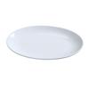 Yanco China Piscataway White Porcelain 14in x 10"Oval Coupe Platter-1dz - PS-14-CP 