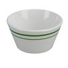 Yanco China PT-302 Pine Tree Green/Beige Melamine 8oz Bouillon Cup - 4dz 