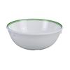Yanco China PT-314 Pine Tree Green/Beige Melamine 11oz Nappie Bowl - 4dz 