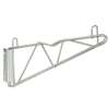 Quantum Food Service 14in Chrome Plated Cantilever Wall Mounted Single Shelf - DWB14 