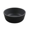 GET RB-15-GRM/BKM Roca Gray/Black Melamine 15oz Soup Bowl - 2dz 