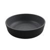 GET RB-7-GRM/BKM Roca Low Street Gray/Black Melamine 24oz Bowl - 1dz 