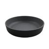 GET RB-9-GRM/BKM Roca Low Street Gray/Black Melamine 42oz Bowl - 1dz 