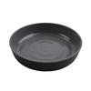 GET RB-9-GRS/BKM Roca Glazed Low Street Gray/Black Melamine 42oz Bowl-1dz 