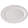 Yanco China Recovery American White Porcelain 7in x 4.5in Oval Platter - RE-33 