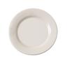 Yanco China RE-7 Recovery American White Porcelain 7.1in Wide Rim Plate- 3dz 