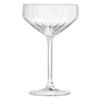 Mikasa Hospitality RL-1005809 Royal Leerdam Carre Optics 9.5oz Coupe Glass - 6 Each 