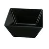 Yanco China Rome Black Melamine 18oz 5in x 5in Square Bowl - 4dz - RM-405BK 