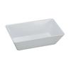Yanco China RM-614 Rome White Melamine 13.75in x 10in Deep Plate - 1dz 