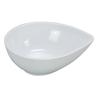 Yanco China RM-708 Rome White Melamine 26oz 8in x 6in Oval Dish - 4dz 