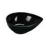 Yanco China Rome Black Melamine 26oz 8in x 6in Oval Dish - 4dz - RM-708BK 