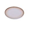 Yanco China RO-2207 Rockeye-2 Glazed Porcelain 7.25in dia. Plate - 3dz 