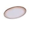 Yanco China RO-2314 Rockeye-2 Glazed Porcelain 14in x 9.25in Oval Platter - 1dz 