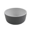 GET RR-3-WM/GRM Roca Balance White/Grey Melamine 3oz Sauce Dish - 6dz 