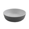 GET RR-5-WM/GRM Roca Balance White/Gray Melamine 4oz Monkey Dish - 4dz 