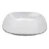 GET SB-48-UM Urban Mill Cream Melamine 1.5qt Square Irregular Bowl 