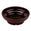 GET SD-06-BR Viva Mexico Brown Melamine 6 oz.4.5in dia. Salsa Dish - 4dz 