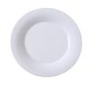Yanco China SI-112 Siena White Porcelain 12in dia. Plate - 1dz 