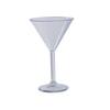 Yanco China SM-06-MT Stemware Clear Plastic 6oz 4.25in dia. Martini Glass- 2dz 