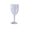 Yanco China Stemware Clear Plastic 8oz 2.75in dia. Wine Glass - 2dz - SM-08-WI 