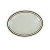 Yanco China SS-216 Sesame Beige Melamine 16in x 12in Oval Platter - 1dz 