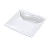 Yanco China SW-305 Sea Wave Bone White Porcelain 4oz Fruit Bowl - 3dz 