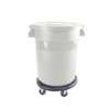 Thunder Group Plastic Round Trash Can Lid - White - PLTC020WL 
