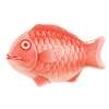 Thunder Group 14in Red Festive Fish Melamine Fish Platter - 1dz - 1400CFR 