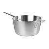 Thunder Group 10qt Aluminum Sauce Pan with Mirror Finish - ALSKSS008 