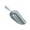 Thunder Group 58oz Tapered Bowl Aluminum Scoop with Contoured Handle - ALTWSC058 