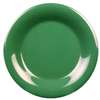 Thunder Group 10-1/2in Diameter Green Wide Rim Melamine Plate - 1dz - CR010GR 