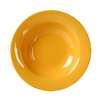 Thunder Group 8oz Yellow Melamine Wide Rim Salad Bowl - 1dz - CR5077YW 