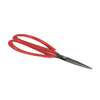 Thunder Group 7-3/4in Steel Blade Scissors with Red Vinyl Coated Handles - IRSC001 