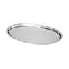 Thunder Group 11-5/8in x 8in Oval Stainless Steel Sizzling Platter - IRSP1108 