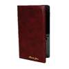 Thunder Group 5-3/4in x 9-1/2in Double Panel Brown Check Presentation Holder - PCPC-1BR 