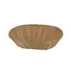 Thunder Group 9-1/4inx7inx2-1/4in Natural Tan Plastic Woven Stackable Basket - PLBB900 